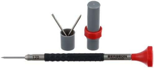 55-684 6899-AT-120 Stainless Steel Ergonomic 1.2mm Screwdriver with Spare
