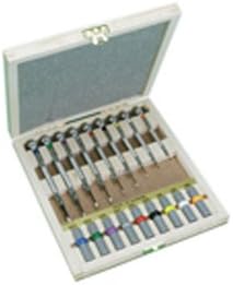 9 Screwdrivers with Spare Stainless Steel Blades In Box