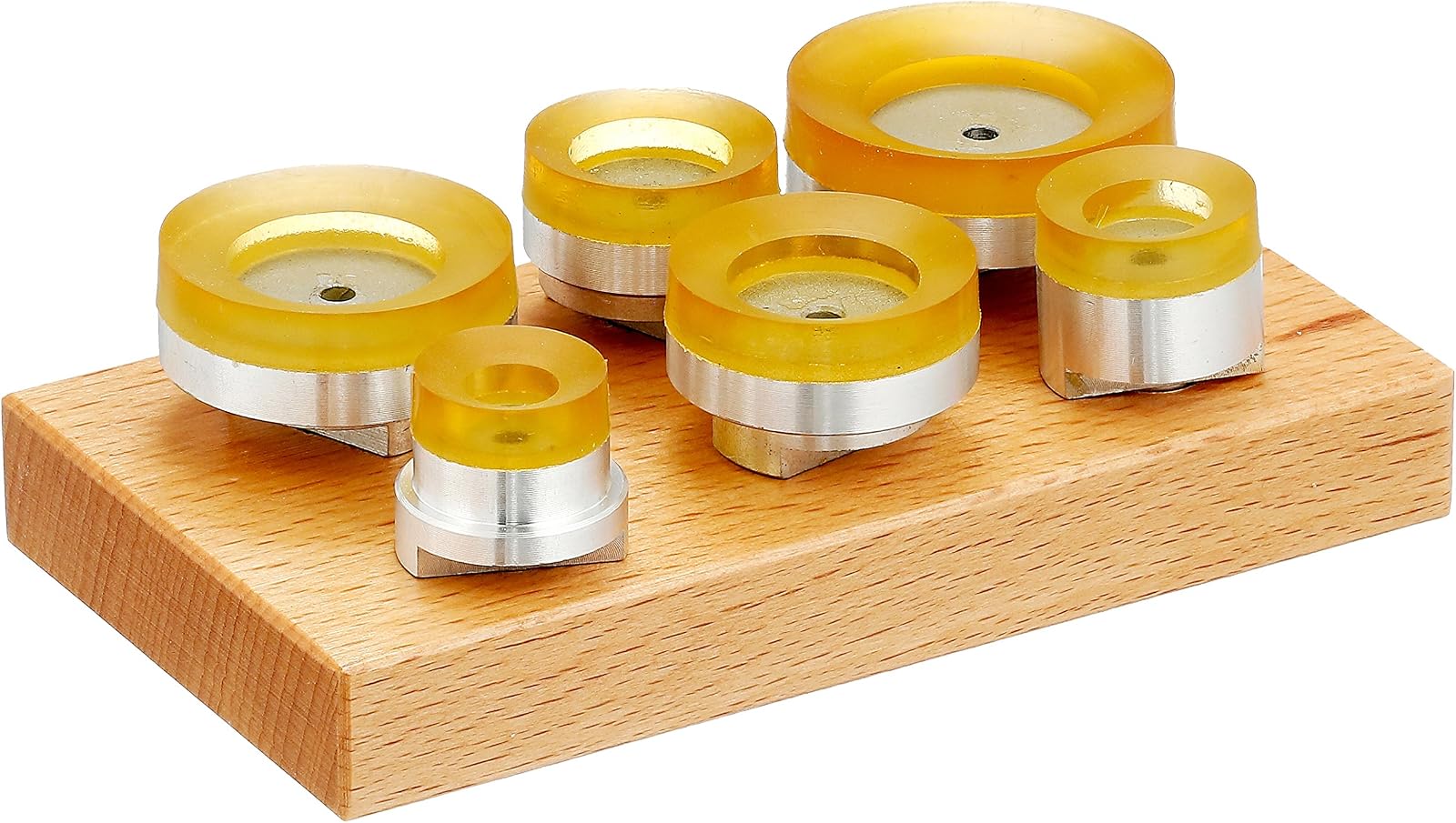 Six Heads with Adjustable Height Watch Repair Kit