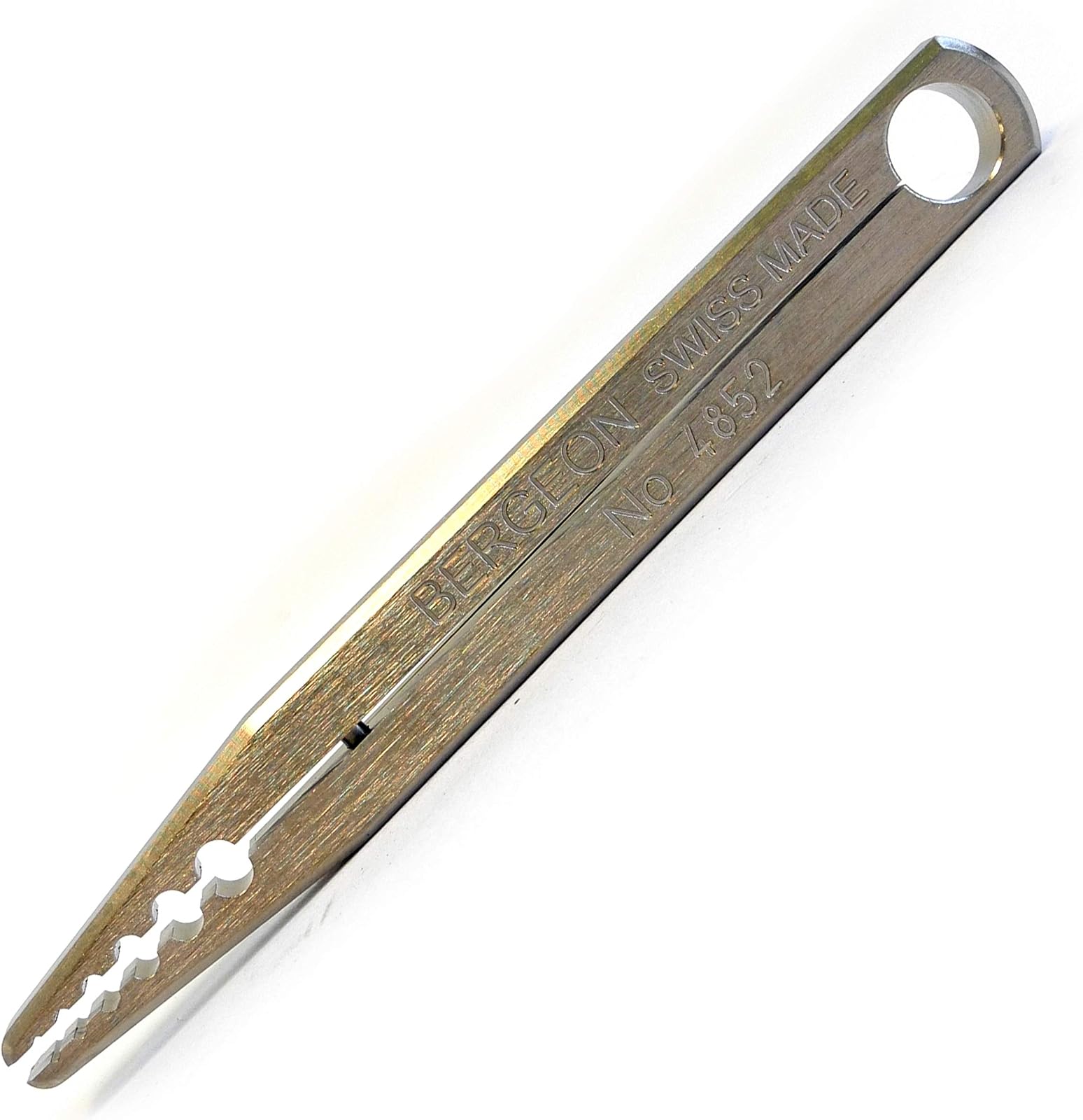 Watch Tweezers Roller Remover and Turner, Precision Steel, 95 mm, Swiss