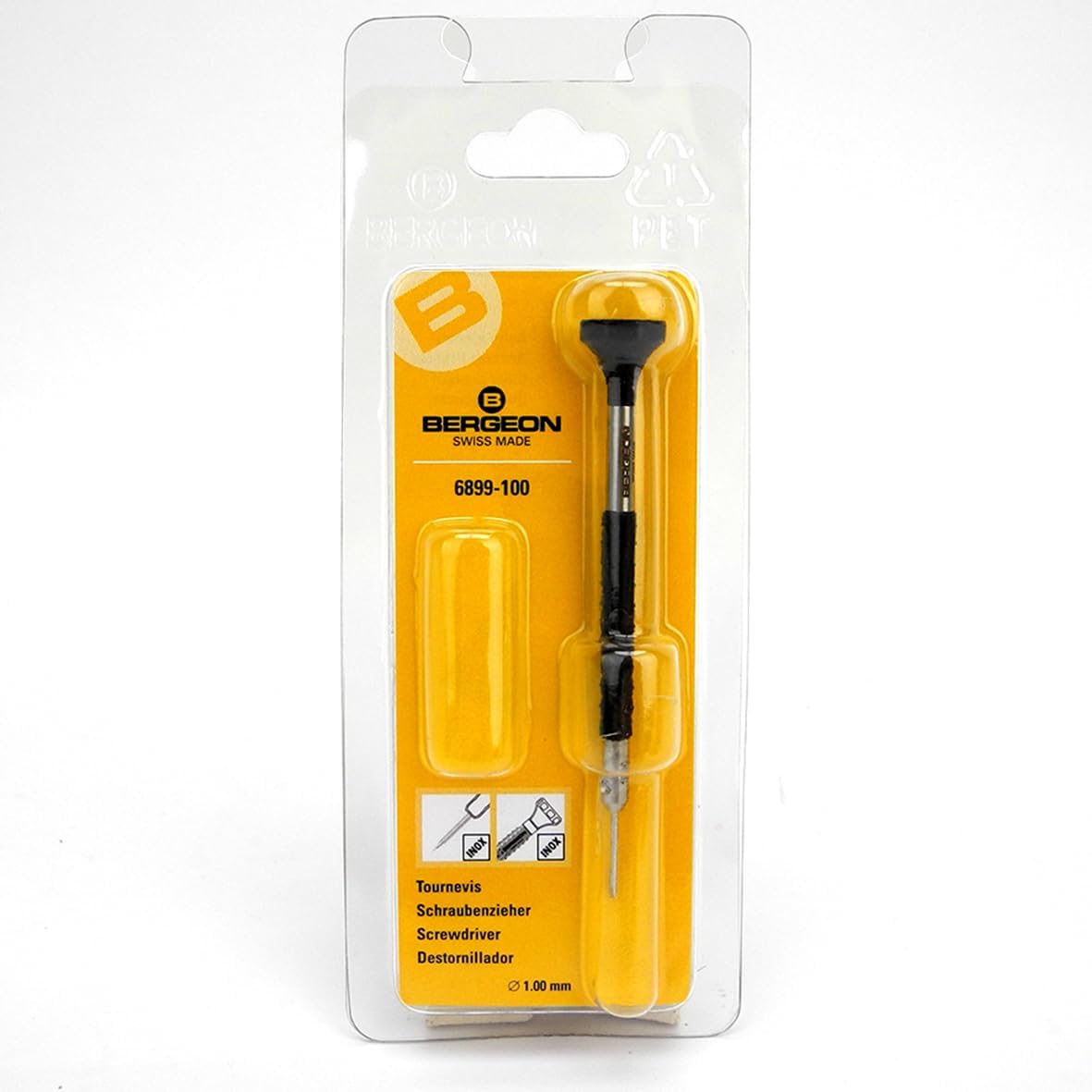 watchmakers Screwdriver 1.00mm tool Swiss Made