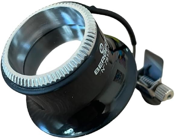 Eyeglass Watchmaker loupe with Clip 2.5X, Black