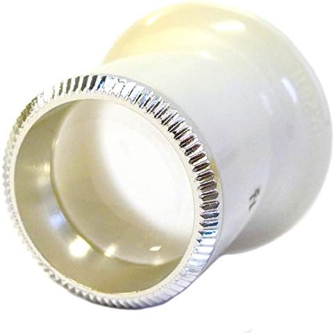 White Eyeglass 5X Mag 2" Focal Length Loupe for Watchmakers